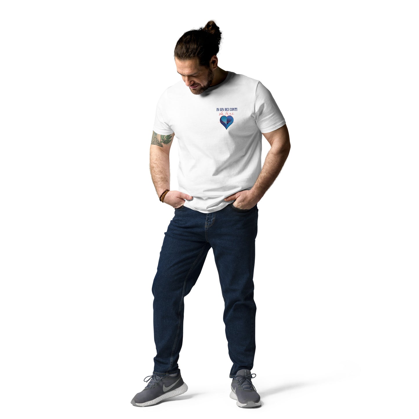 T-shirt unisex "In gin dei conti sto bene" | Blue Queen